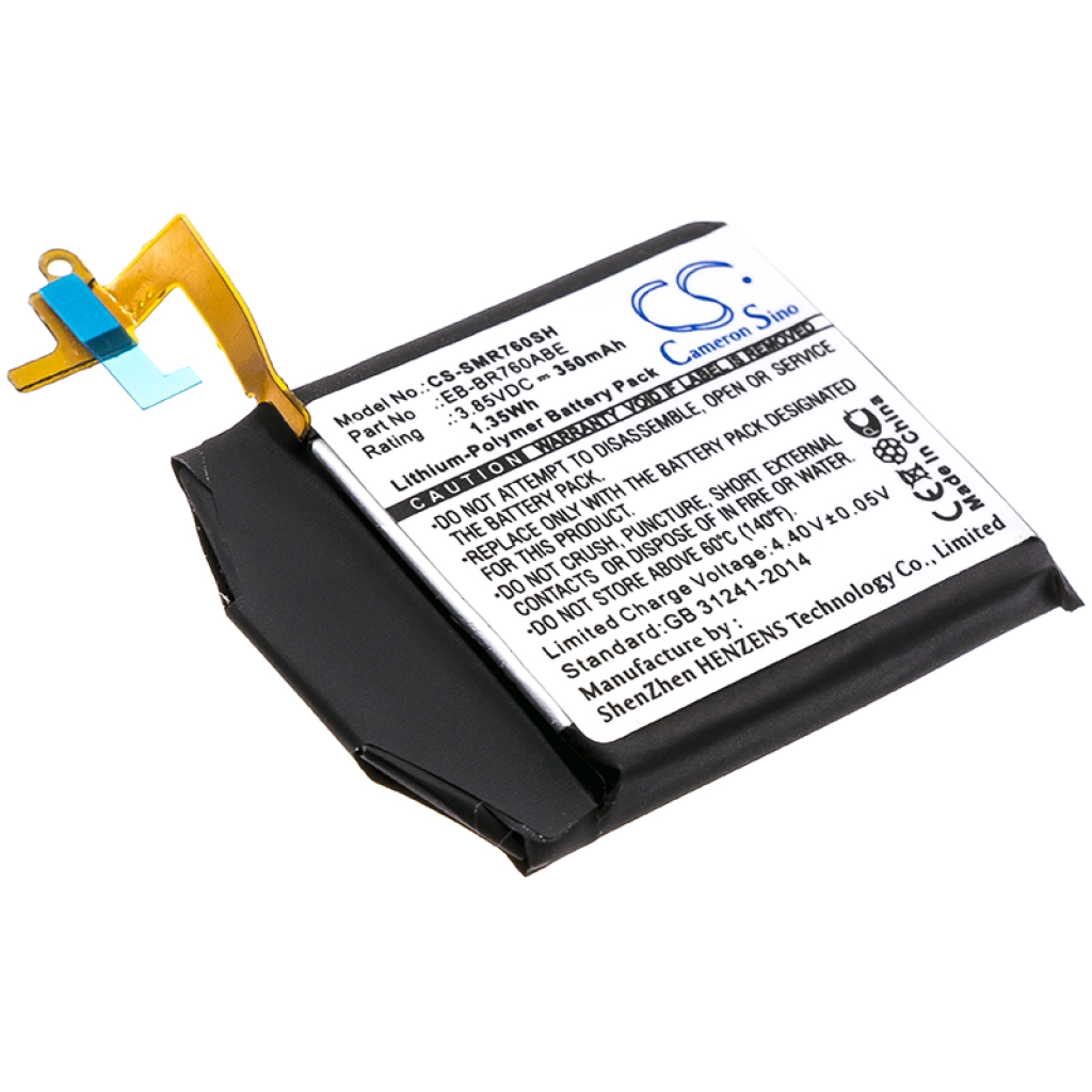 Cameron Sino CS-SMR760SH 350mAh litiumpolymeeriakku Samsung Gear S3