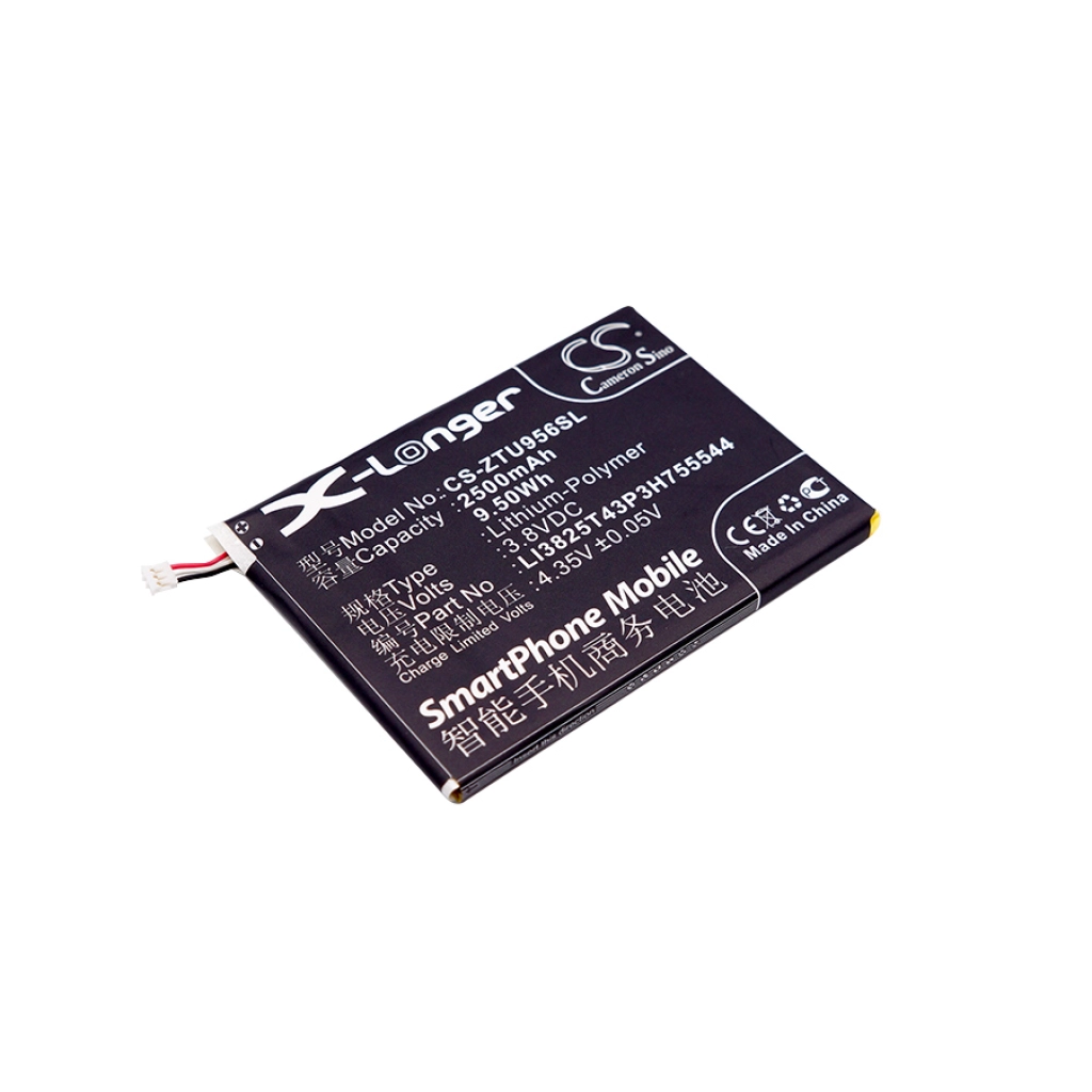 Cameron Sino CS-ZTU956SL 2500mAh litiumpolymeeriakku ZTE U956
