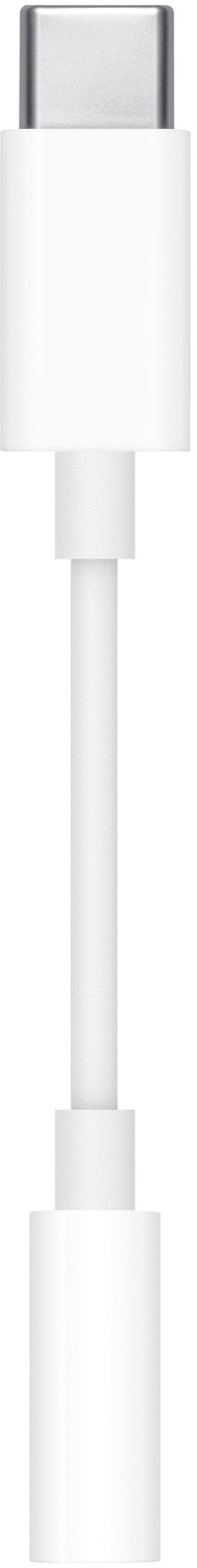 USB-C to 3.5mm Headphone Jack sovitin - valkoinen