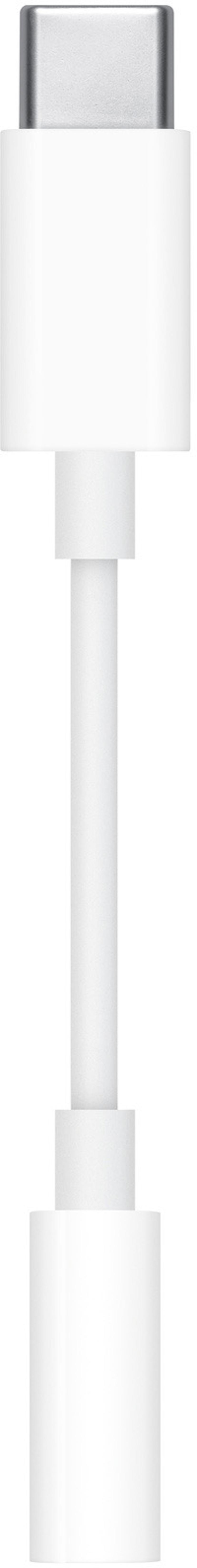 USB-C to 3.5mm Headphone Jack sovitin - valkoinen