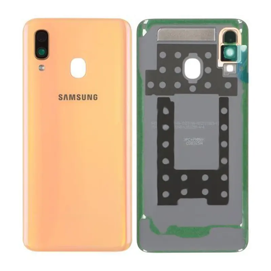 Samsung SM-A405 Galaxy A40 Akkukansi Takakansi - Koralli (Alkuperäinen)