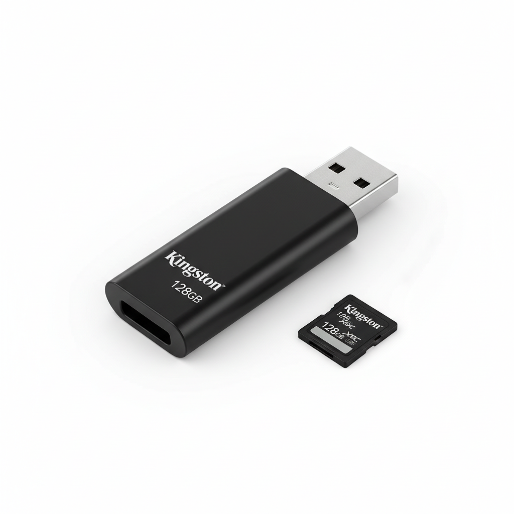 Kingston 128GB tallennusratkaisu