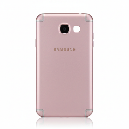 Samsung Galaxy A3 2016 A310F Akkukansi Takakansi - Pinkki Vaaleanpunainen