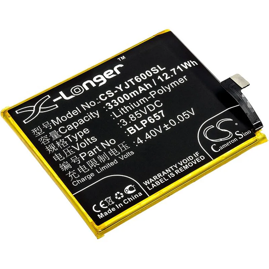 CS-YJT600SL BLP657 OnePlus 6 3300 mAh akku