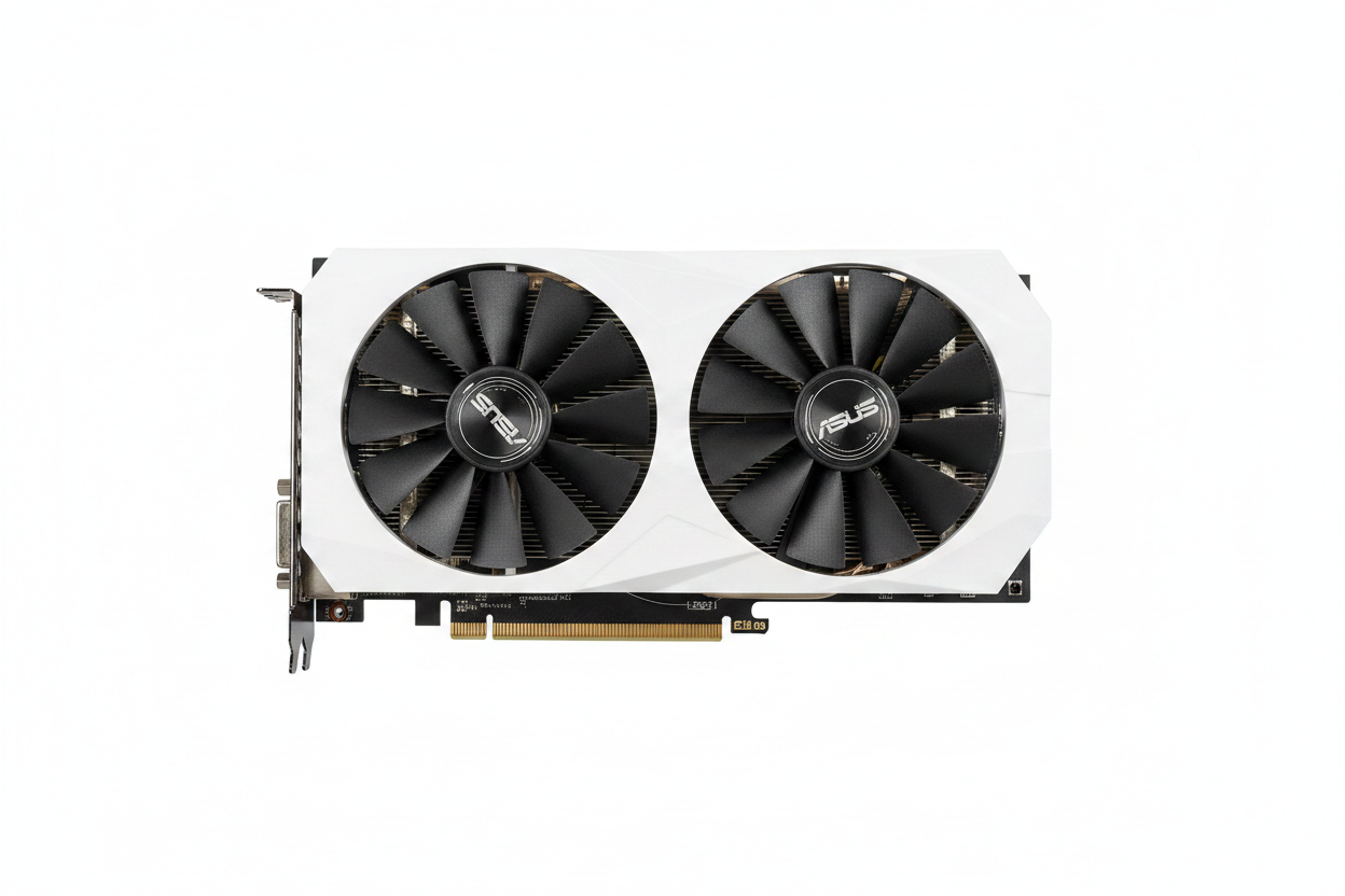ASUS Dual Radeon RX 580 OC Edition 4GB GDDR5