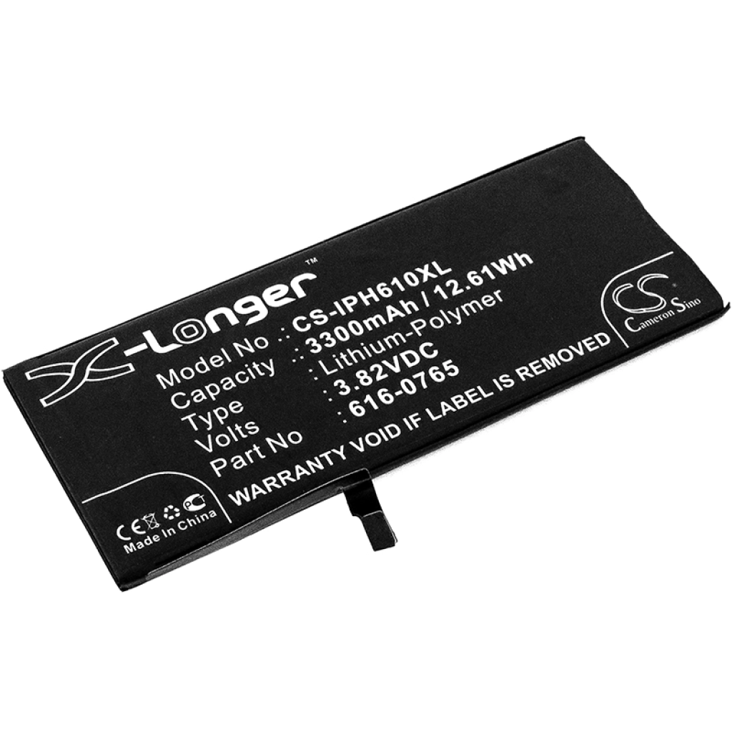 Cameron Sino CS-IPH610XL 3300mAh X-Longer litiumpolymeeriakku Apple iPhone 6 Plus musta