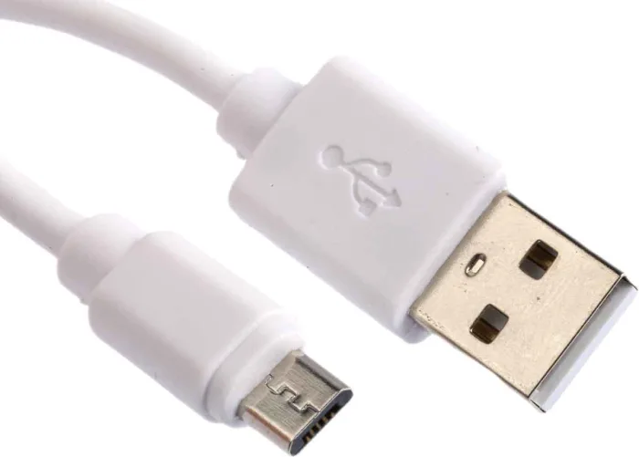 Zound Micro-USB -kaapeli USB 2.0 valkoinen