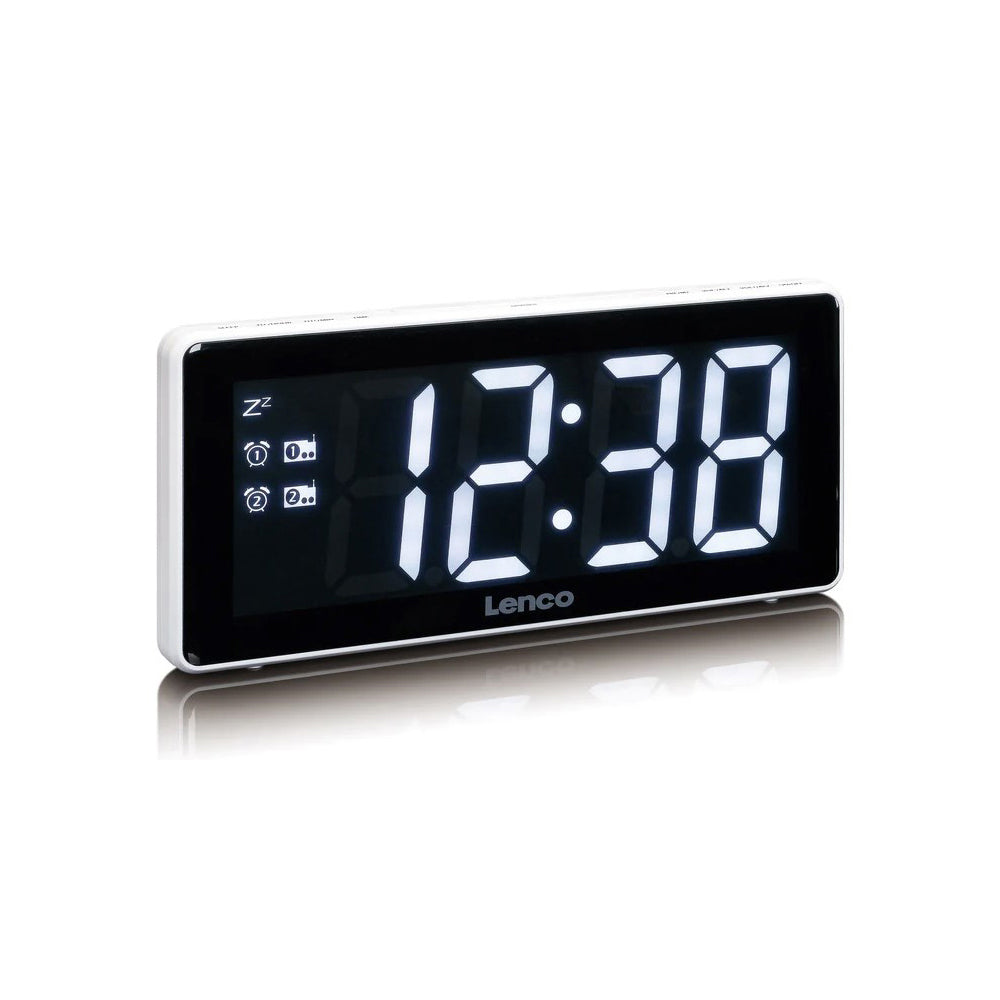 Lenco Clock Radio – 3" XXL LED -näyttö