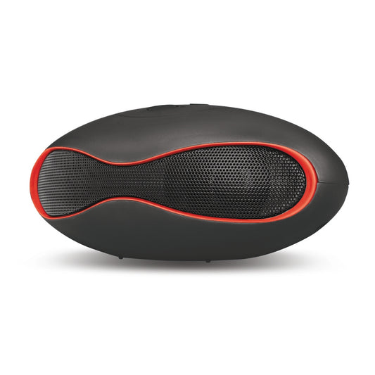 Setty Bluetooth Ellipse Speaker, black/red - DigiShop