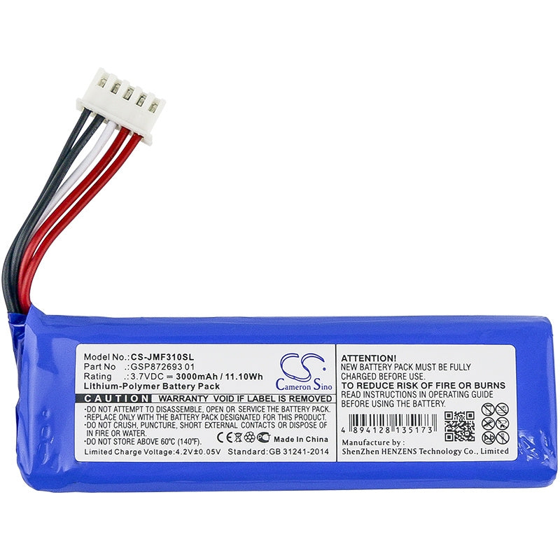 CS-JMF310SL GSP872693 01, JBL Charge 2, Charge 3 2015, 3000 mAh Akku - DigiShop