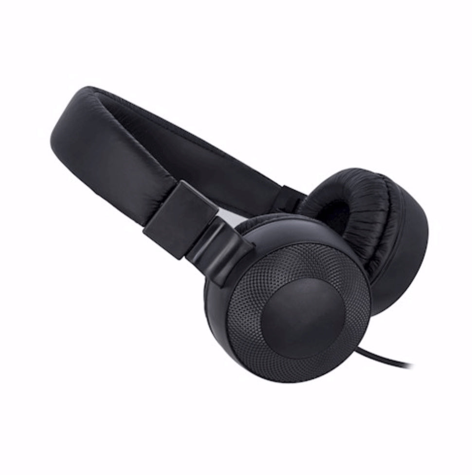 Setty Stereo Headset 3,5mm, 1,2m, black - DigiShopGroupOY