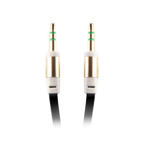 Forever 3,5mm Audio cable, 1m, BLACK - DigiShopGroupOY