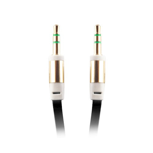 Forever 3,5mm Audio cable, 1m, BLACK - DigiShop