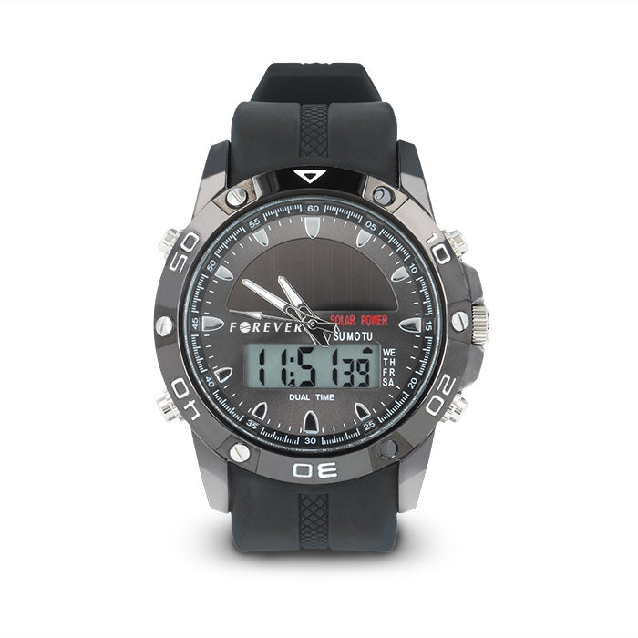 Forever DW-300 Digital Watch, black - DigiShopGroupOY