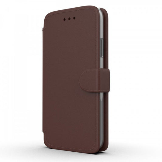 NovaNL Lompakkokotelo Samsung Galaxy S10, Ruskea - DigiShop