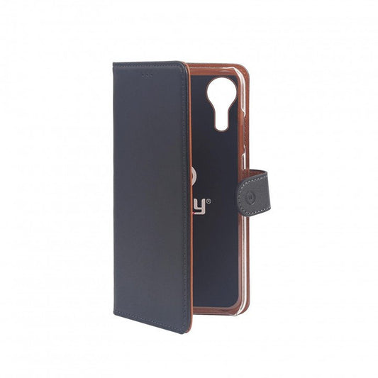 Celly Wally Lompakkokotelo Samsung Galaxy Xcover 5, Musta - DigiShop