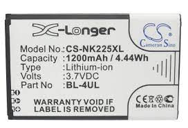 CS-NK225XL BL-4UL, NOKIA Asha 225, 1200 mAh Battery - DigiShop