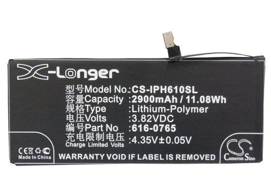 Akku CS-IPH610SL 616-0765 iPhone 6 Plus, 2900 mAh - DigiShop