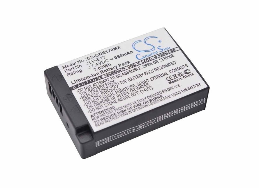 CS-CNE170MX LP-E17, Canon LP-E17, 950 mAh Akku - DigiShop