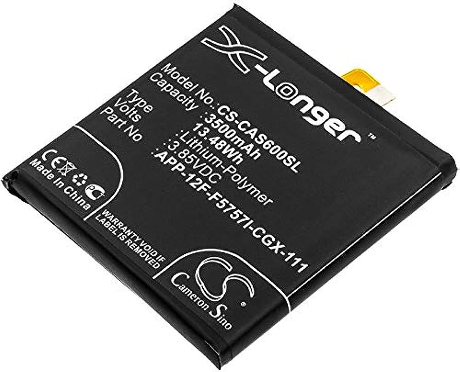 CS-CAS600SL APP-12F-F5757I-CGX-111, Sony Xperia Z5 Compact / XA Ultra / X Compact (LIS1594ERPC), 35000 mAh Akku - DigiShop