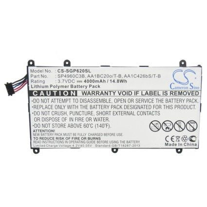 CS-SGP620SL SP4960C3B, AA1BC20o/T-B, AA1C426bS/T-B, Samsung Galaxy Tab P6200, 4000 mAh Akku - DigiShop