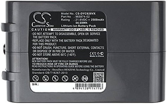 CS-DYC620VX 965874-02, DYSON Vacum, 2500 mAh Akku - DigiShop