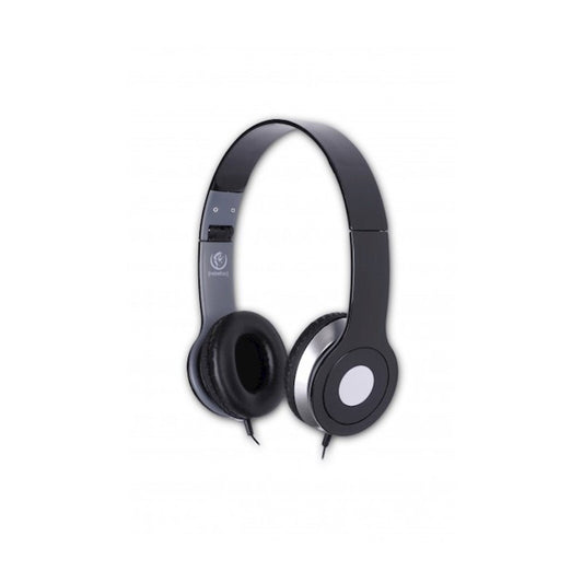 Rebeltec Wired Headphones City BLACK - DigiShop