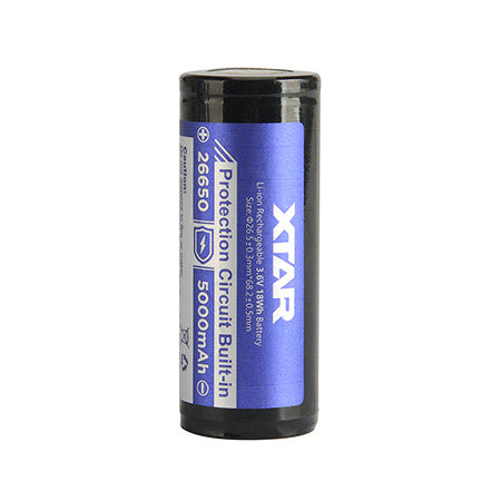 XTAR 26650 Li-ion Akku 5200mAh 3.6V - DigiShop