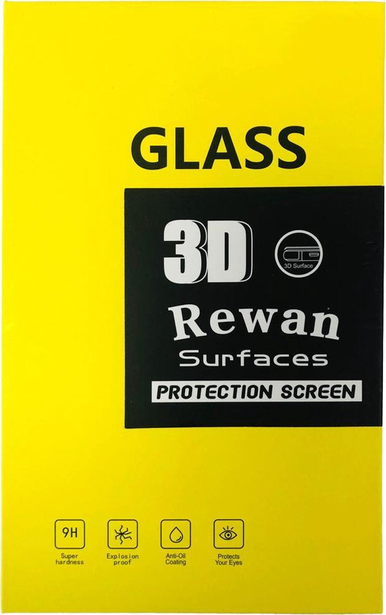 Rewan Surface Panssarilasi 3D Nokia 6, Musta - DigiShop