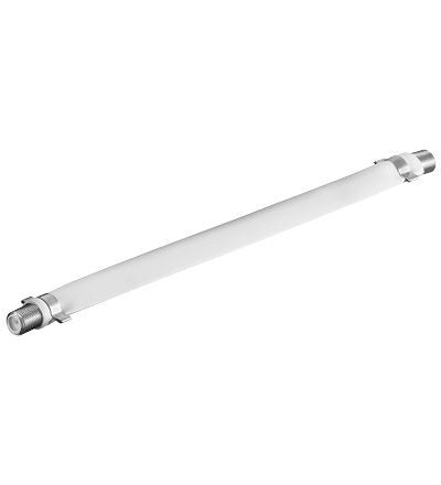 Valueline Antenna cable, flat, for window penetration, F female - F female, 0.2m white