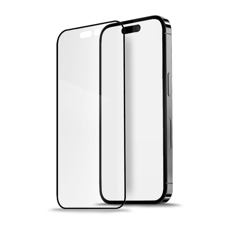 Livon iPhone 12 / iPhone 12 Pro Tempered Glass (Full shield), black