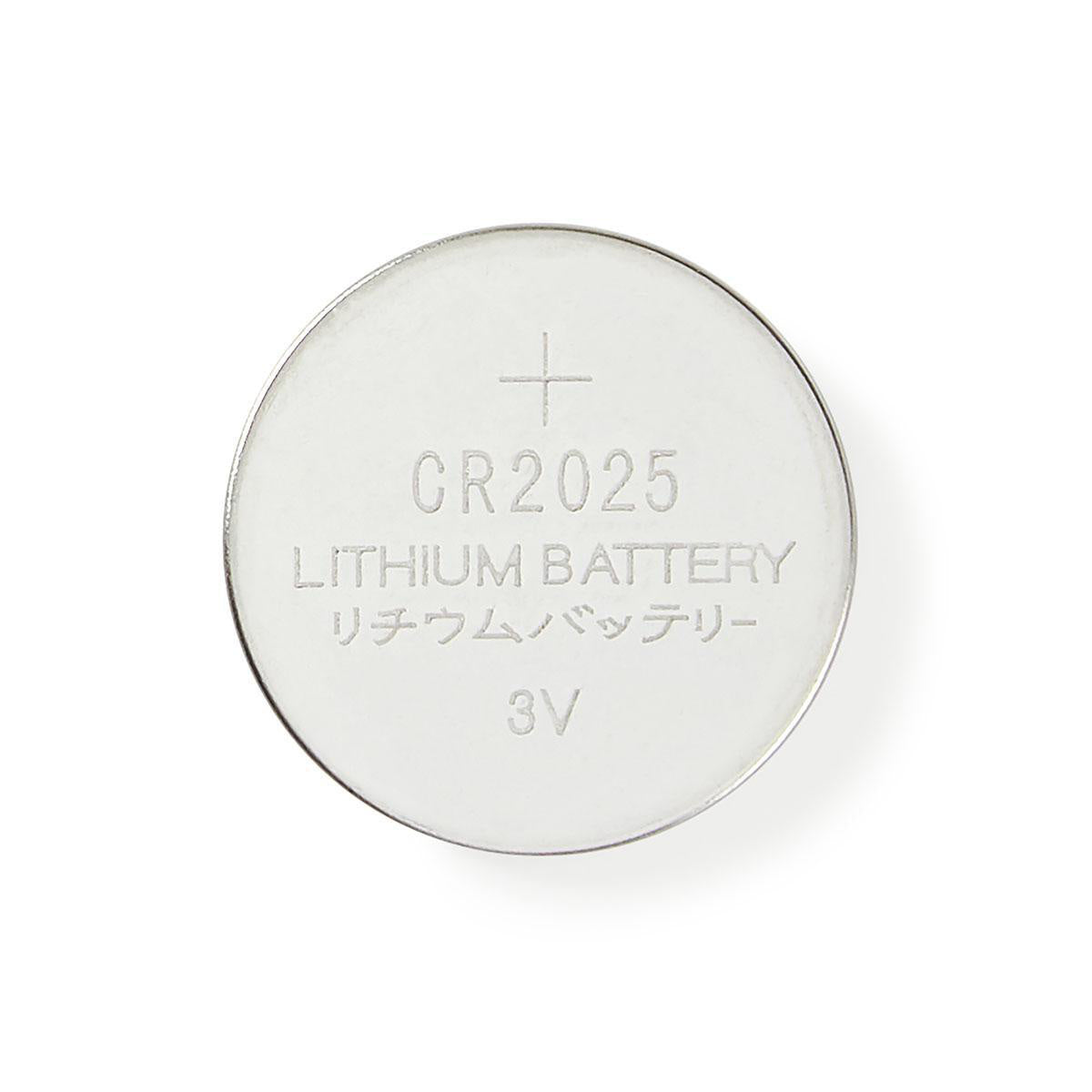 Nedis CR2025 3V Lithium Battery 5 kpl - DigiShop