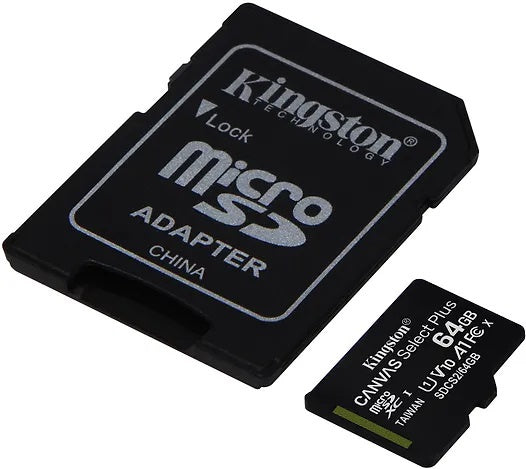 KINGSTON Memory Card MICRO SD 64GB